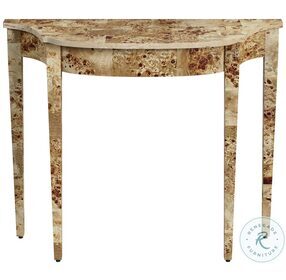 Chester Light Burl Console Table