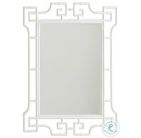 Avondale White Alabaster Hyde Rectangular Mirror