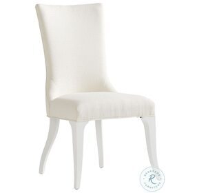 Avondale Arctic White Geneva Upholstered Side Chair