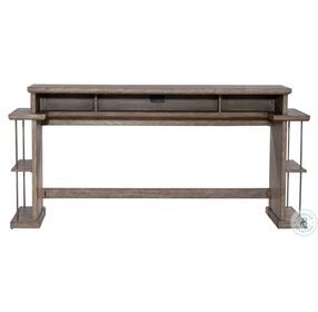 Cityscape Burnished Beige Console Bar Table