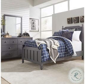 Cottage View Dark Gray Youth Poster Bedroom Set