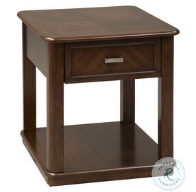 Wallace Dark Toffee End Table