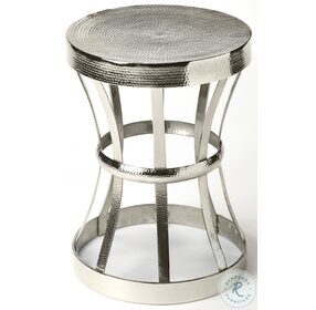 Broussard Silver End Table