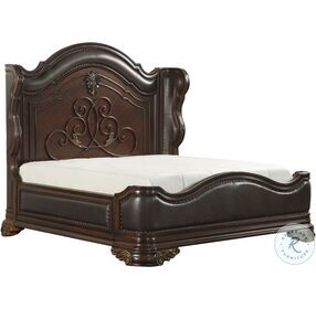 Royal Highlands Cherry California King Panel Bed
