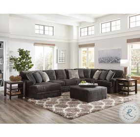 Mammoth Smoke Chaise LAF Sectional