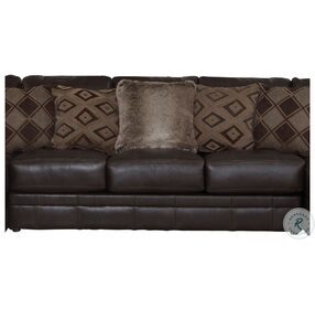 Denali Chocolate Armless Sofa