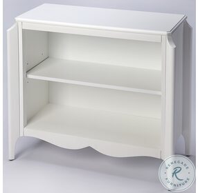 Wilshire Glossy White Bookcase