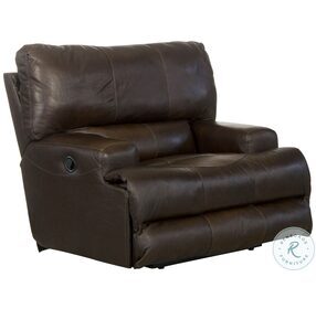 Wembley Chocolate Leather Lay Flat Recliner