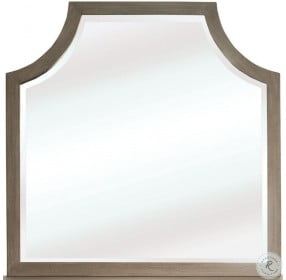 Vogue Gray Wash Arch Mirror