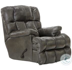 Victor Steel Leather Chaise Rocker Recliner