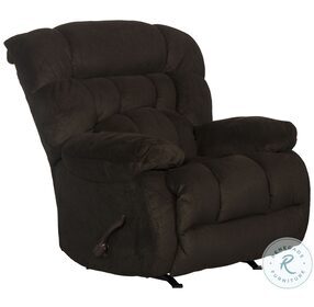 Daly Chocolate Chaise Rocker Recliner