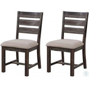 Aspen Court Brown Rub Dining Chair Set Of 2