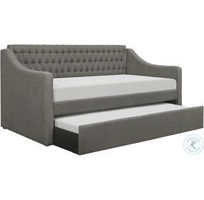 Labelle Gray Twin Daybed With Trundle