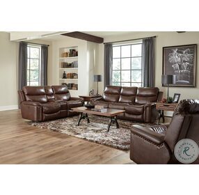 Ceretti Brown Power Reclining Living Room Set