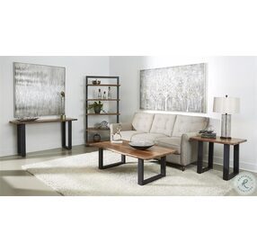 Brownstone II Nut Brown Occasional Table Set