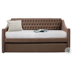 Tulney Brown Twin Daybed With Trundle