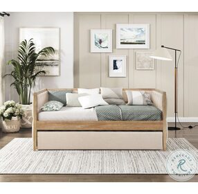 Roseburg Beige Daybed With Trundle