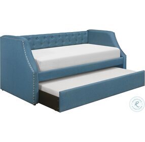 Corrina Blue Daybed With Trundle