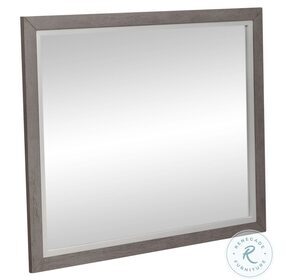 Palmetto Heights Shell White And Driftwood Landscape Mirror