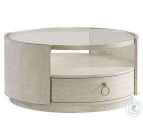 Maisie Champagne Round Coffee Table