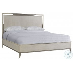 Maisie Champagne California King Panel Bed