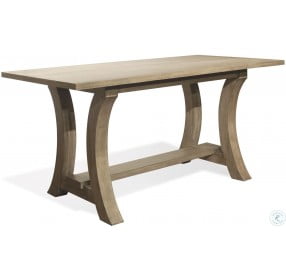 Sophie Natural 76" Counter Height Table
