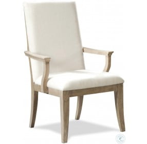 Sophie Natural Upholstered Arm Chair Set of 2