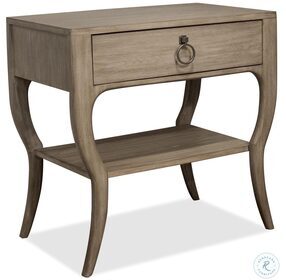 Sophie Natural Accent Nightstand