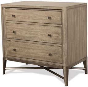 Sophie Natural 3 Drawer Nightstand