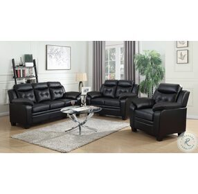 Finley Black Living Room Set