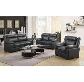 Arabella Black Living Room Set