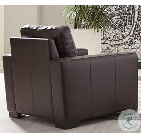 Boardmead Dark Brown Leather Chair