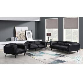 Shania Black Living Room Set