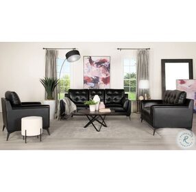 Moira Black Living Room Set