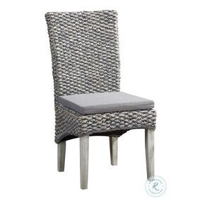 Heron Gray Seagrass Dining Chair Set Of 2
