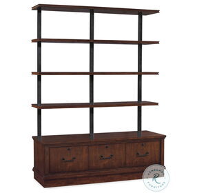 Palisade Brown Bookcase