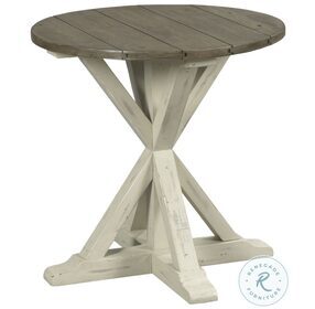 Reclamation Place Willow And Sun Dried Natural Round End Table
