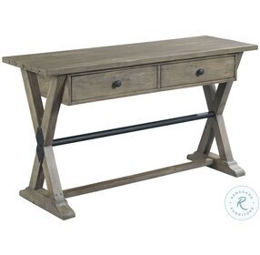Reclamation Place Sun Dried Natural Sofa Table