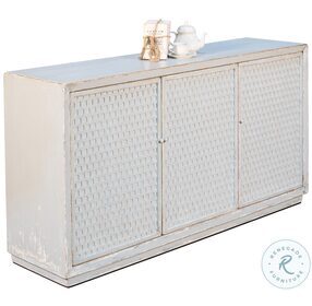 Honeycomb Gray Front Sideboard