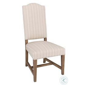 Astoria Beige Upholstered Dining Chair Set of 2