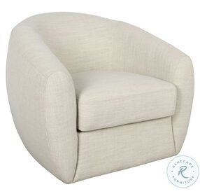 Dominic Gray Swivel Accent Chair