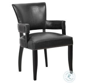 Ronan Black Arm Chair