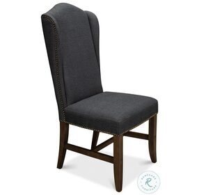 53174 Black High Back Dining Chair Set Of 2