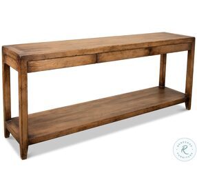 Anton Brown 4 Drawer Console Table