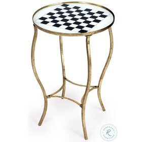 Judith Antique Gold Game Table