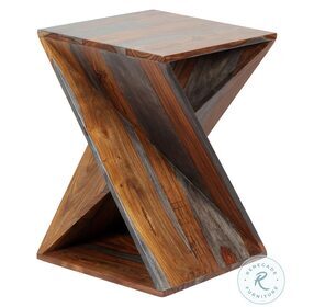 Sierra Brown Accent Table