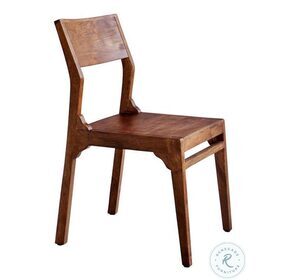 Knoll Brown Vinegar Outdoor Accent Chair