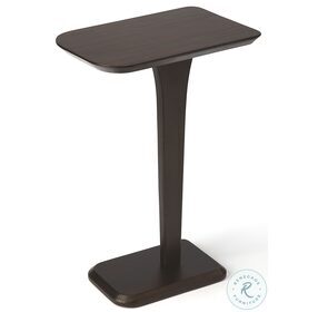 Patton Cocoa Brown Pedestal Table