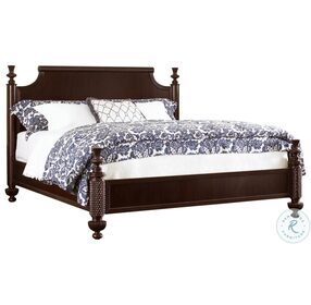 Royal Kahala Diamond Head Queen Canopy Poster Bed
