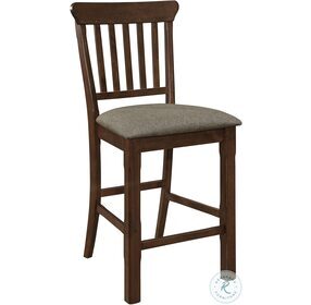 Schleiger Dark Brown Counter Height Chair Set Of 2